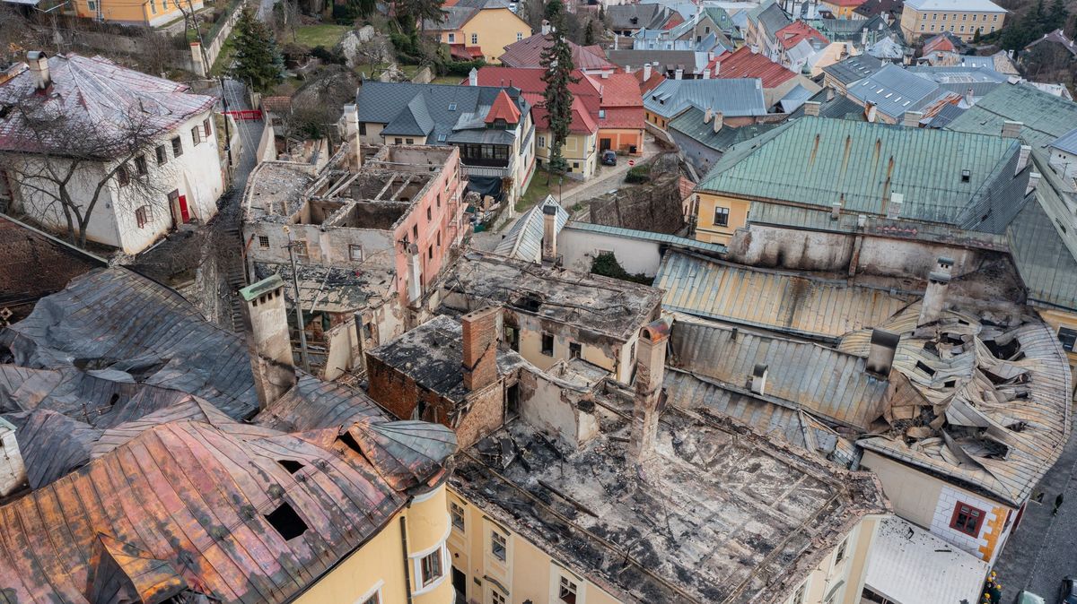 Požárem poškozená Banská Štiavnica dostane 258 milionů